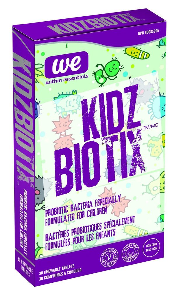 Within Essentials KidzBiotix Probiotic 30 Chewable Tablets Image 1