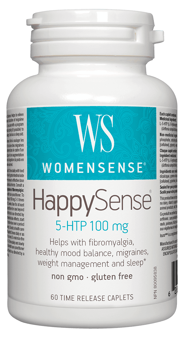 WomenSense HappySense 5-HTP 100 mg Caplets Image 2