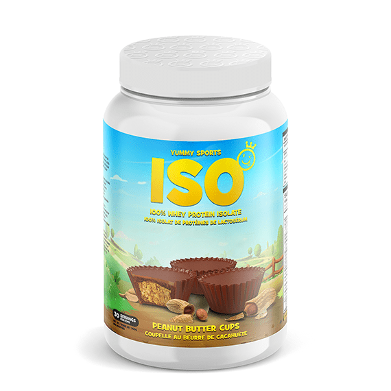 Yummy Sports ISO 100% Whey Protein Isolate - Peanut Butter Cups 2 lbs Image 1