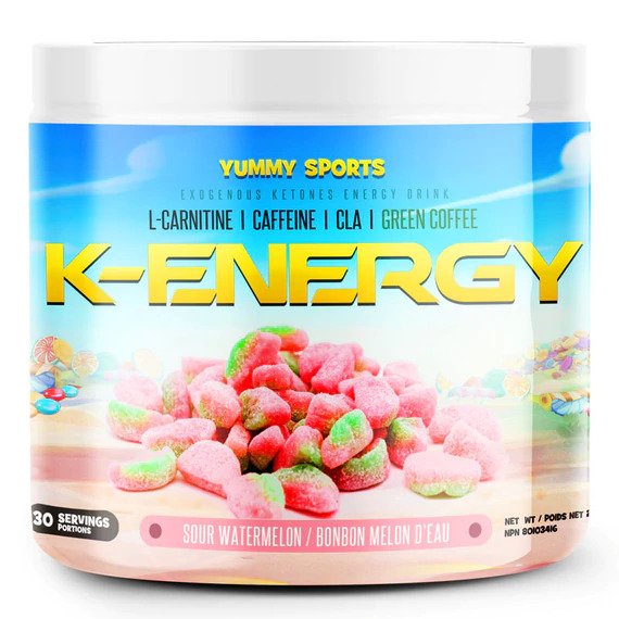 Yummy Sports K-Energy - Sour Watermelon 210 g Image 1