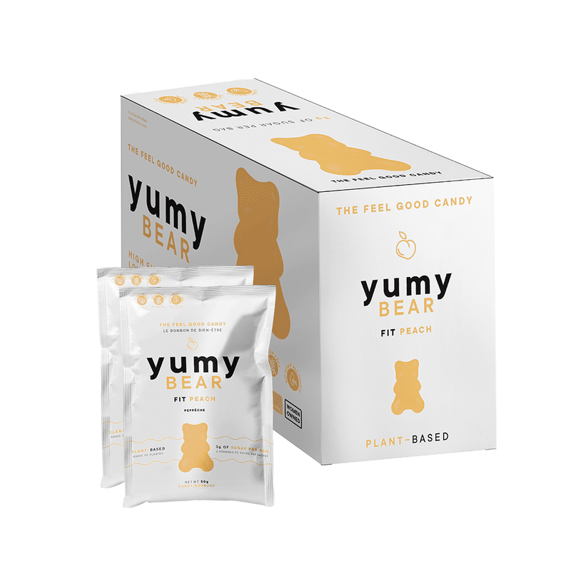 Yumy Bear Plant-Based Candy - Fit Peach Image 4
