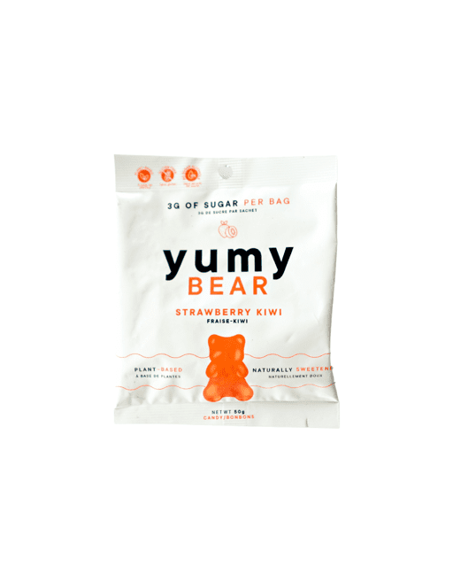 Yumy Bear Plant-Based Candy - Strong Berry Kiwi Image 2