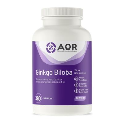 AOR Ginkgo Biloba 100 mg (90 VCaps)