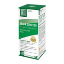 Bottle of Bell Shark Liver Oil with 120 softgel capsules displayed on a white background