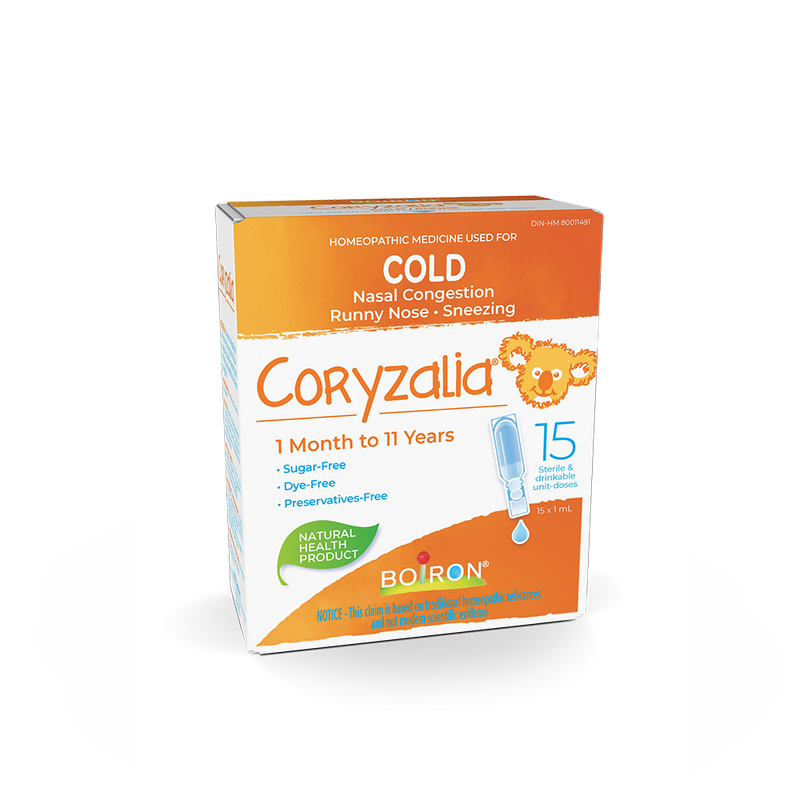 Boiron Coryzalia Cold 1 Month - 11 Years 1 mL (15 Doses)