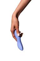 Periwinkle Dip by Dame – beginner-friendly, ergonomic personal massager.