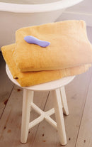 Rechargeable Dip by Dame vibrator in periwinkle, designed for gentle stimulation.