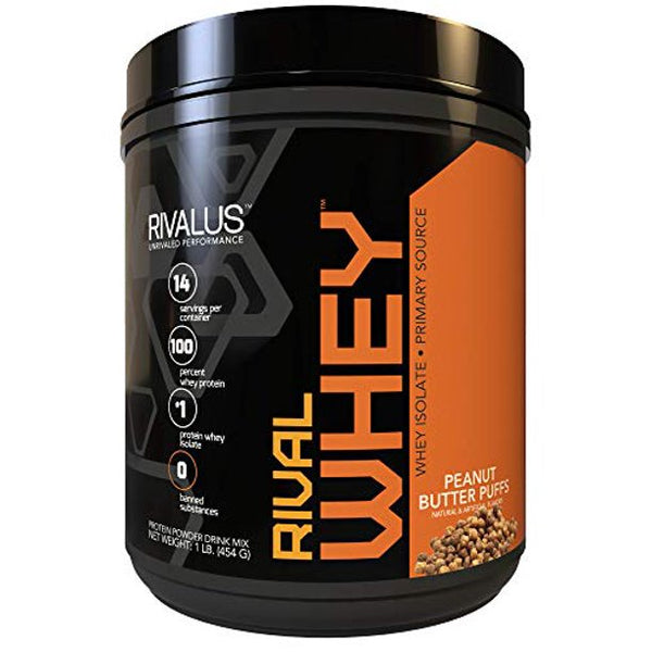Rivalus Rival Whey Cereal Peanut Butter Puffs (1 lbs) [Clearance]