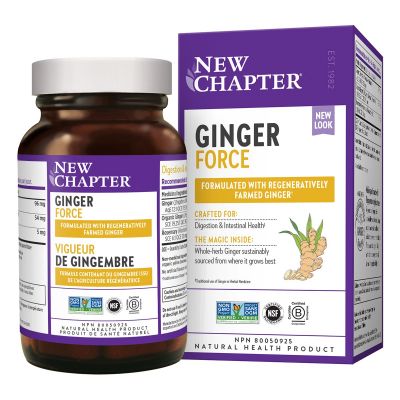 New Chapter Ginger Force (60 Capsules)