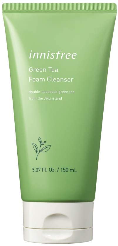 innisfree Green Tea Foam Cleanser 150 mL Image 1