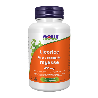 NOW Licorice Root 450 mg (100 VCaps)