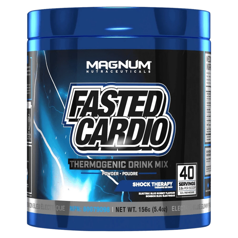 Magnum Nutraceuticals Fasted Cardio Thermogenic Drink Mix - Electric Blue Gummy (156 g)