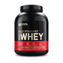 A container of Optimum Nutrition Gold Standard 100% Whey in Chocolate Coconut flavor.