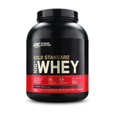 Optimum Nutrition Gold Standard 100% Whey - Coffee (5 lbs) [Clearance]