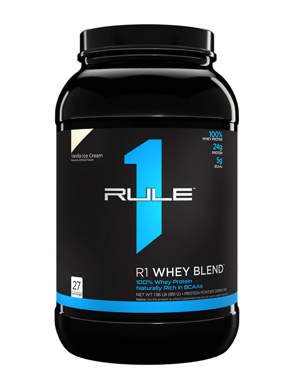 Rule One R1 Whey Blend 100% Whey Protein - Vanilla Ice Cream